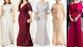 Latest Top Class Plus Size Mother Of The Bride Dresses 2021//Mother Of The Groom Dresses Part 2 screenshot 2