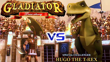 Maximus!! You fight dinosaurs?? ⚔🦖 - Gladiator True Story GamePlay 🎮📱