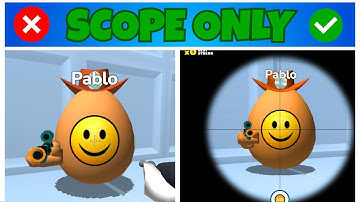 Scope ONLY Challenge! ( pt.3 - Free Ranger ) | Shell Shockers