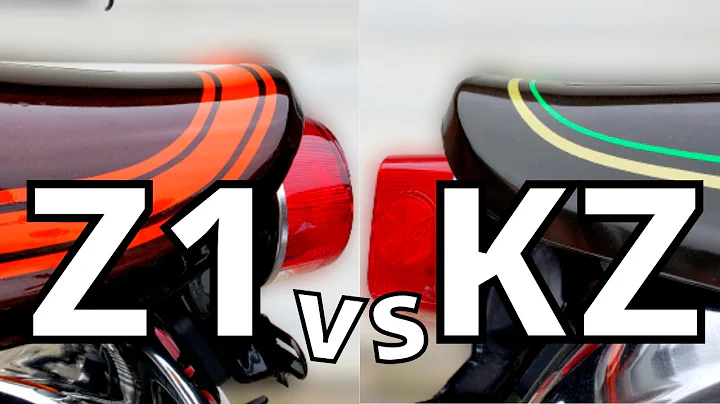 Kawasaki Z1 900 vs KZ900