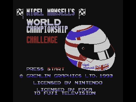 Nigel Mansell's World Championship Racing - Full Playthrough - Take On The NES Library #159