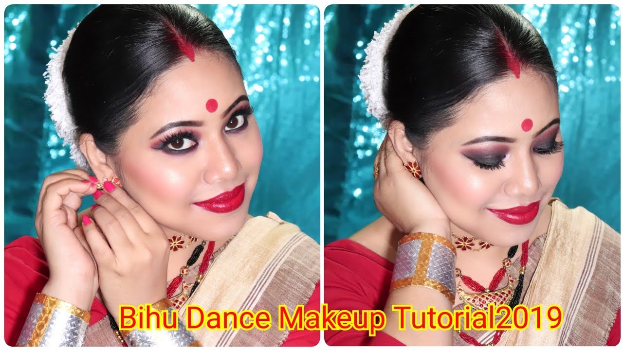 FOLK DANCE HAIRSTYLE with English subtitles | QUICK FIX | Antara Bhadra -  YouTube