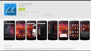 Lucid Launcher Android App Review screenshot 2