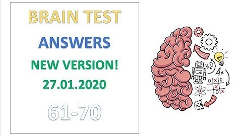 Brain Test: Tricky Puzzles Answers | Level 61 62 63 64 65 66 67 68 69 70 Gameplay