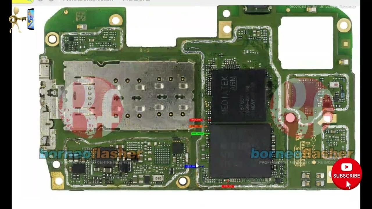 VIVO Y12s MTK Pattern,Pin,Frp Lock Remove CM2 Test Point Jist 1 Clack