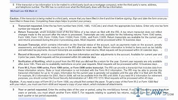 Learn How to Fill the Form 4506-T Request for Transcript of Tax Return