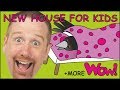 New house for kids  more stories for children from steve and maggie  learning wow english tv