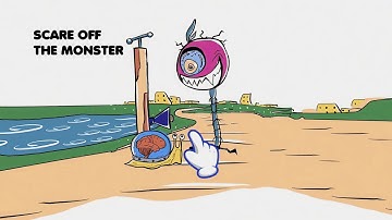 Beseda games. Trick a snail. IQ puzzle game