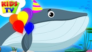 whales birthday party nursery rhymes and songs for babies kids tv