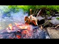 #курицагриль Курица - гриль в лесу 🌲🍗😋 |Chicken - grilled in the woods 🌲🍗😋