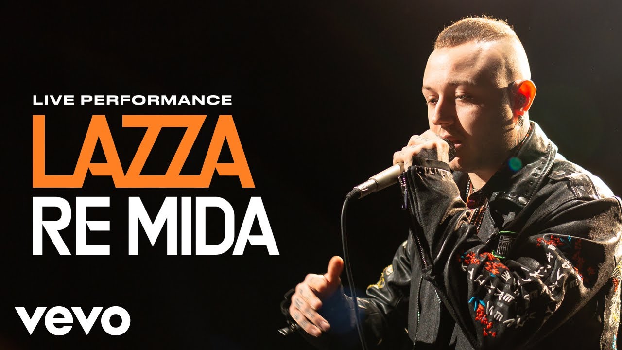 ⁣Lazza - Re Mida - Live Performance | Vevo