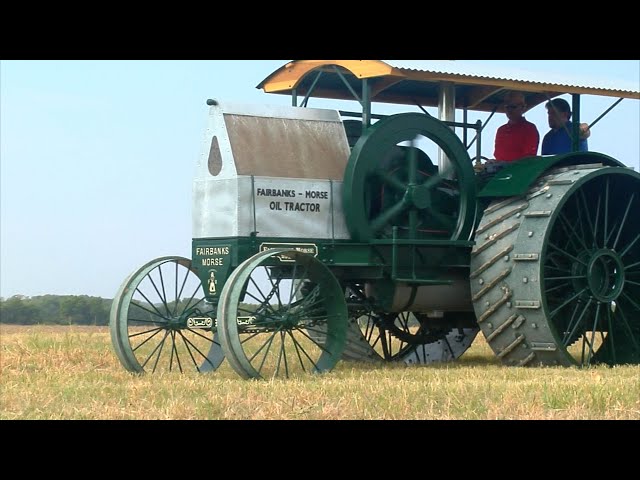 An Over Century Old Vintage Fairbanks-Morse 15-25 Oil Tractor Restored! 