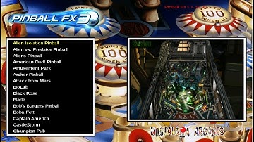 AdvanceMENU Plus Pinball FX3