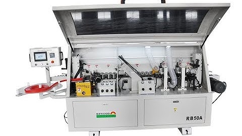 RB 50A-5 functions automatic edge banding machine New edition on 17.7.6
