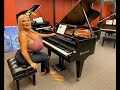 I got to play a $133,000 Dollar Piano in Houston!