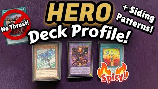 *NEW*  Budget HERO Deck Profile + Locals Report + Siding Patterns! 6 copies of Mask Change? May 2024