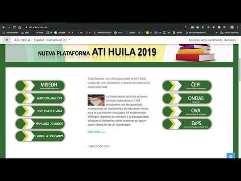 Portal Educativo Huila SEDH