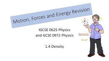 1.4 Density Revision - IGCSE Physics MEMO