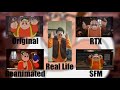 Morshu RTX vs Original vs Reanimated vs Live Action vs SFM Comparison