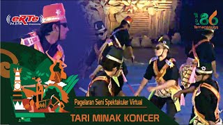 TARI MINAK KONCER (TRI TUNGGAL BUDI UTAMA) | PAGELARAN SENI SPEKTAKULER VIRTUAL  HUT TEMANGGUNG 186