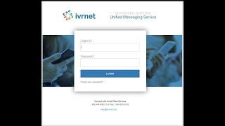 Ivrnet Communications Portal - easy to use versatile and robust cloud software.