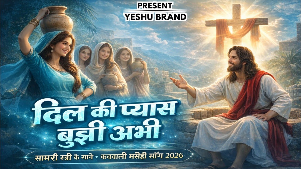 दिल की प्यास बुझी अभी | सामरी स्त्री का क़व्वाली मसीही गीत 2026 | Powerful Yeshu Masih Qwalli Song |