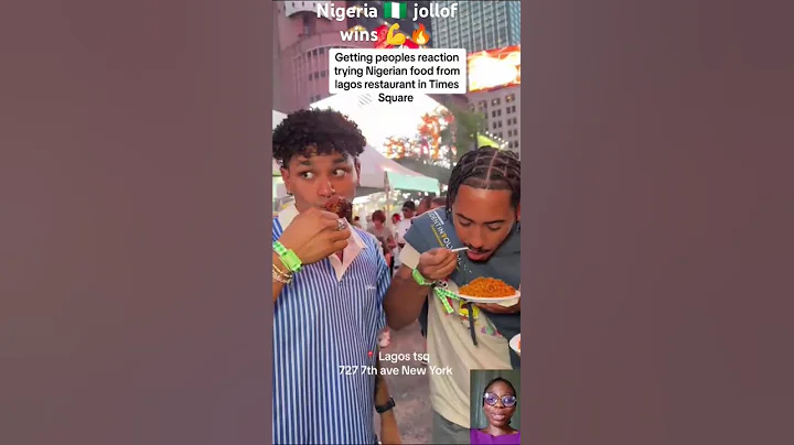 Nigerian 🇳🇬 jollof rice wins 💪🔥♥️ #nigeria #jollof #jollofrice #nigerianfood #newyork #newyorkcity
