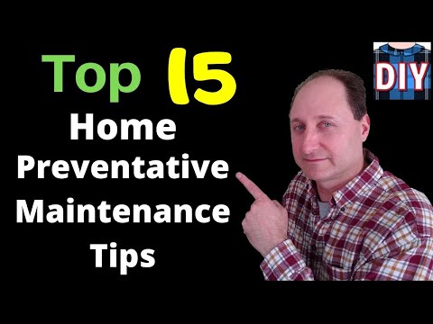 Top 15 Home Maintenance Tips