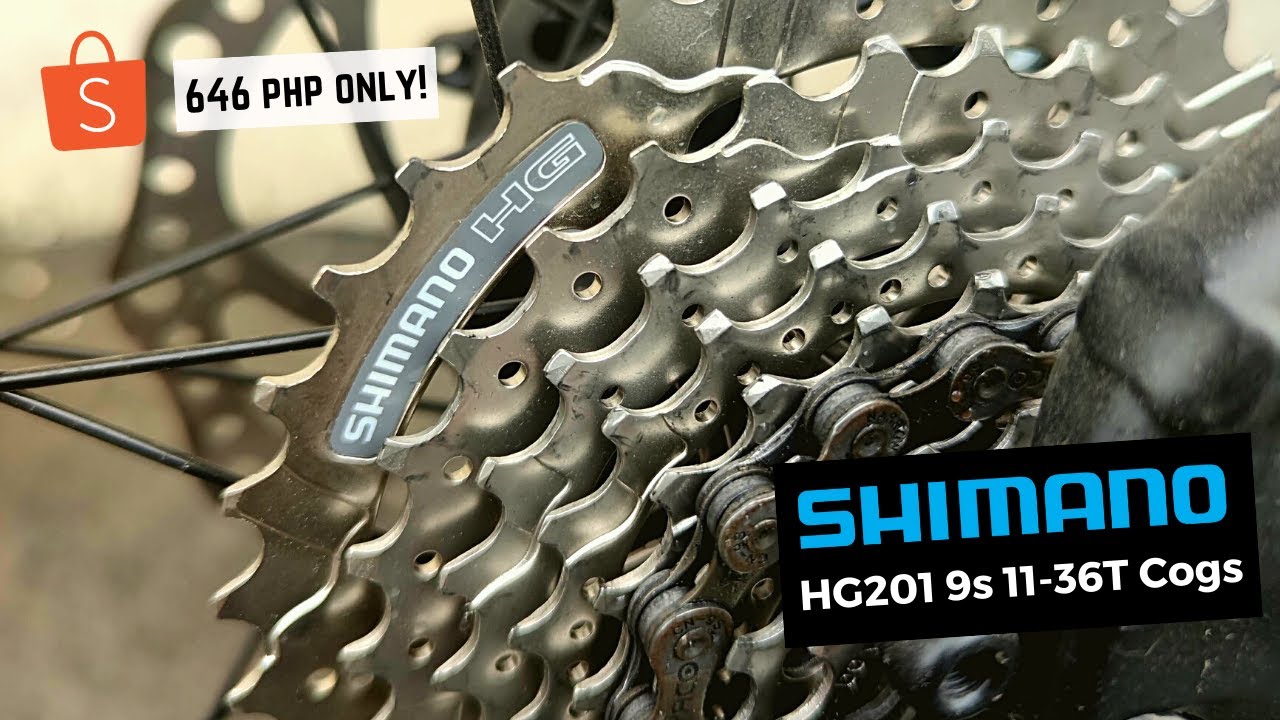 Shimano Altus HG201 9s 11-36T Cogs - Unboxing & Review | Betta Halfmoon Upgrade | Marielle Ilagan