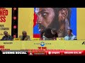 EDDIE HEARN REFUSES TO SPEAK & USES CARDS AS CHRIS EUBANK JR MOCKS HIM
