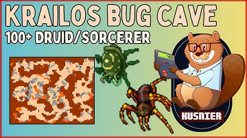 Krailos Bug Cave | 100+ Mage (Druid/Sorcerer) | Tibia