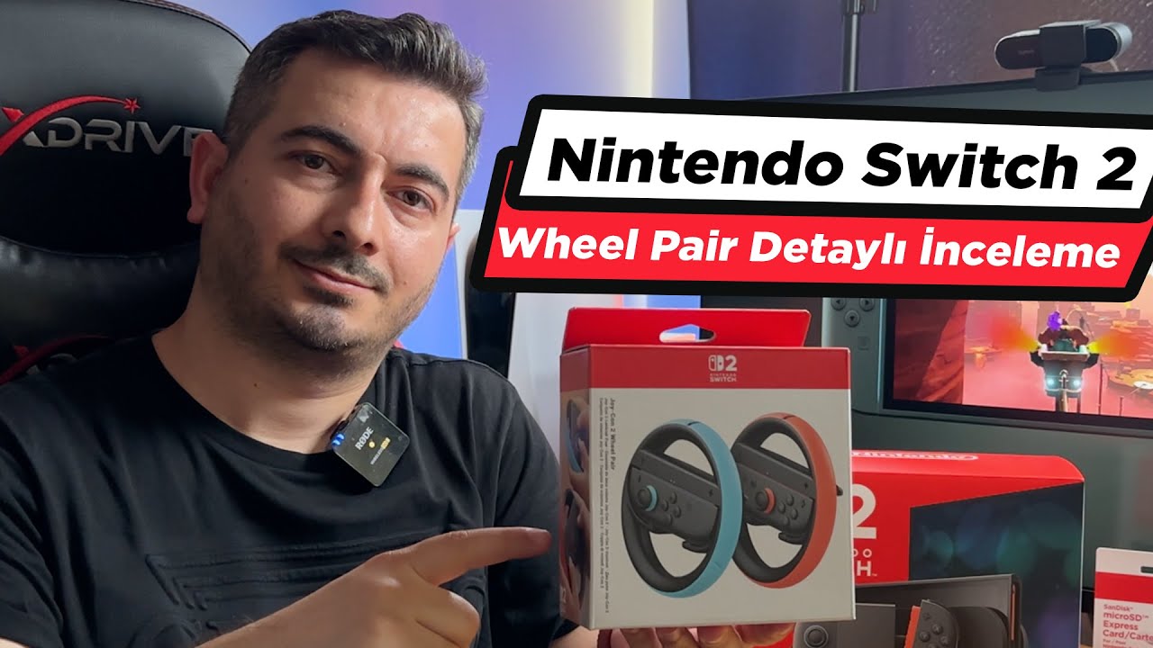 Nintendo Joy-Con 2 Wheel Pair DETAYLI İNCELEME ve OYNANIŞ