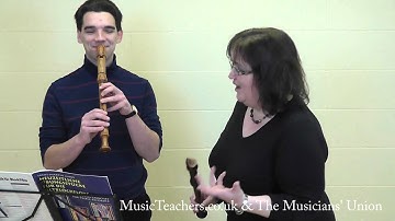 Recorder Lesson: Karen Barton: 4 The Goldfish Technique