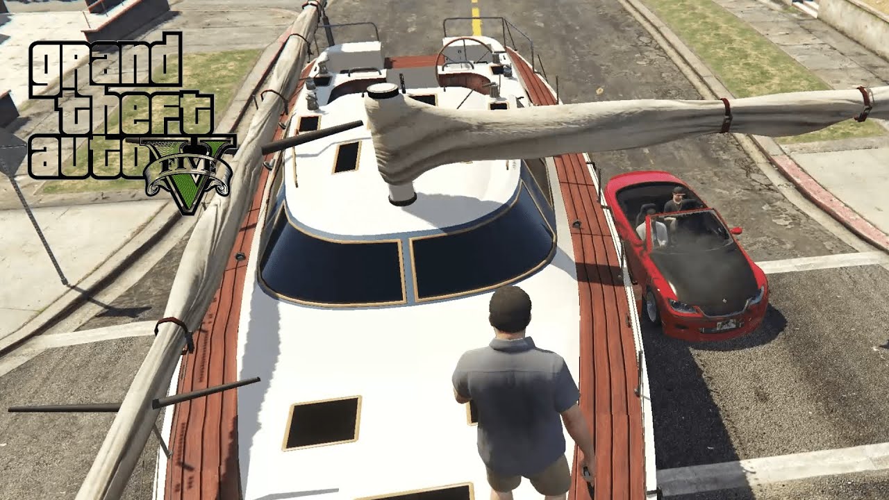GTA 5 - Michael Catches his Boat… But What Happens Next? #gta #gta5 #gtav