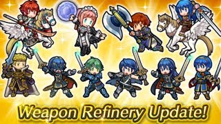 Weapon Refinery News! - Falchion Refine,Felicia's Plate,Caeda's Wing Sword etc! - Fire Emblem Heroes