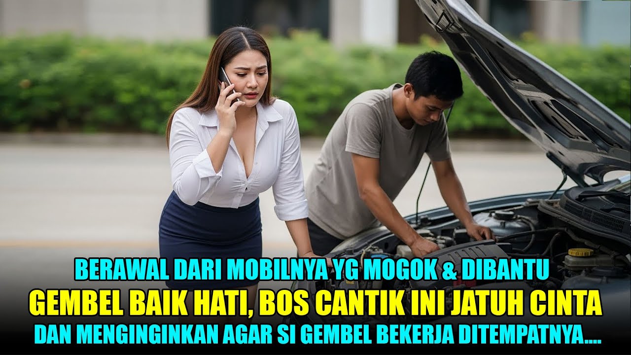 Niat Baik Menolong Mobil Mogok, Pemuda Gembel Ini Jadi Cinta Pertama CEO Cantik!
