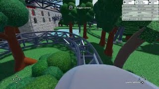 My first launch coaster pc edition on theme park tycoon 2