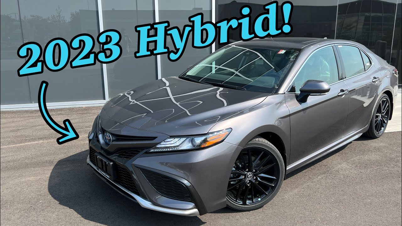 FIRST LOOK! 2023 Toyota Camry hybrid XSE review! - YouTube
