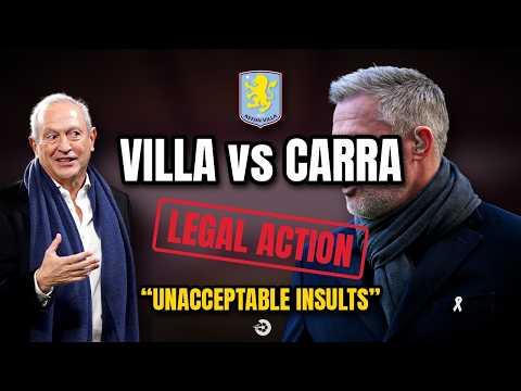 Video Aston Villa Take Legal Action Against Jamie Carragher - Overreaction?