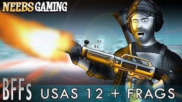 Battlefield Friends - USAS 12 + Frags