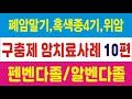 펜벤다졸후기 : 구충제 암치료효과 10편 완료,위암 복막전이 폐암말기, 흑색종4기