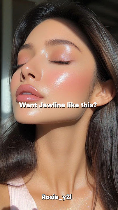 Wanna get jawline like this? #shorts #jawline #exercise #trending #foryou #fyp #skincare #glowup