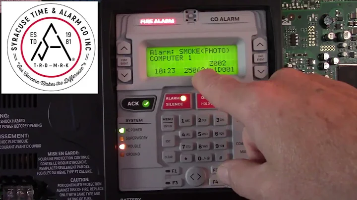 Notifier 50X Fire Panel | How to View Multiple Events (Alarms, Troubles, and Circuit Faults) 🔍