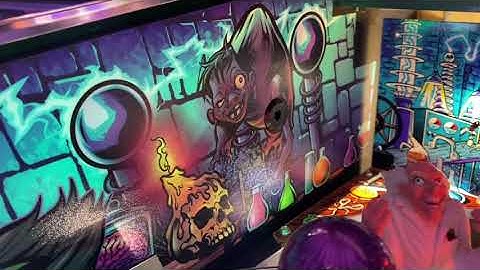 Flyland Designs by Brian Allen presents: Williams Monster Bash pinball cabinet art blades! Part 2