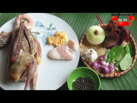 Video: Cách Nấu Thịt Gia Cầm Băm Nhỏ Nhồi Nấm Champignons