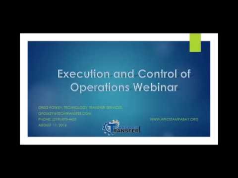 APICS Execution and Control of Operations Webinar