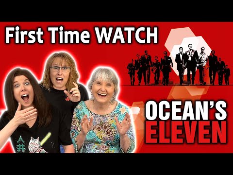 ENTERTAINING REACTION to OCEAN'S ELEVEN!! First Time Watch!