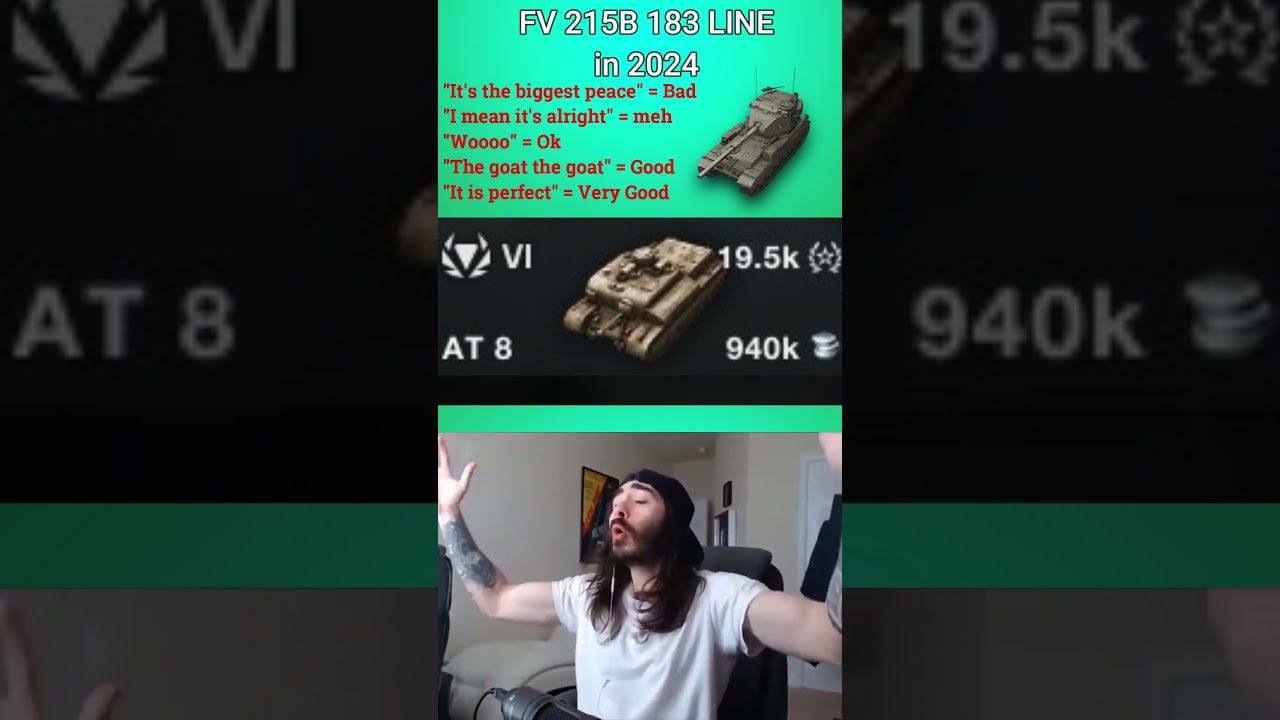 FV 215B 183 LINE REVIEW IN 2024 WoT Blitz   