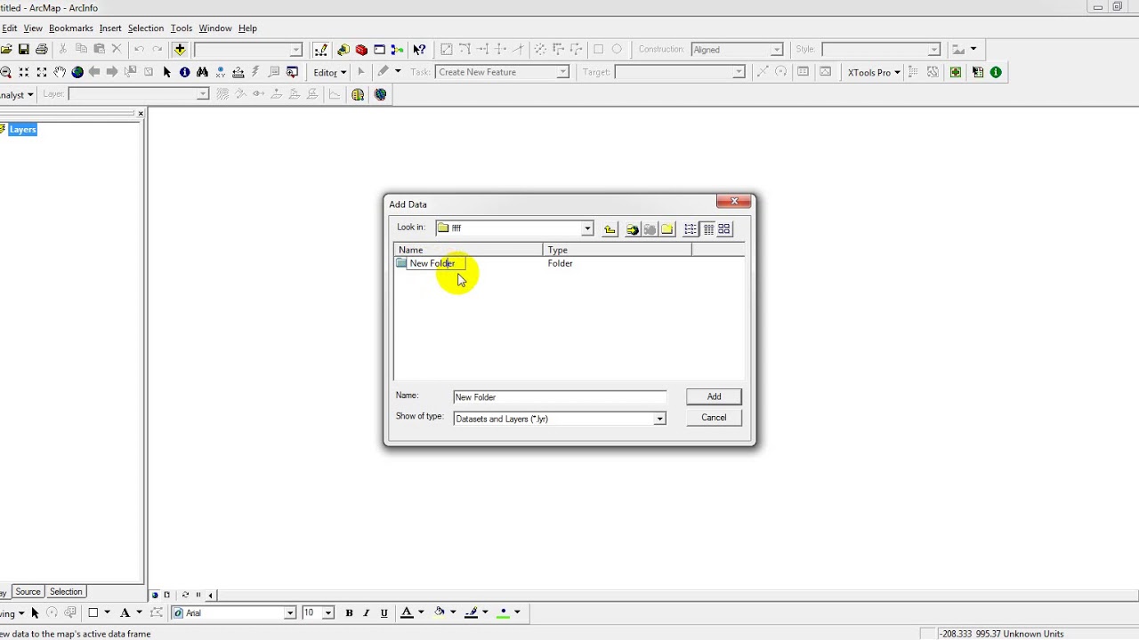 how to create shapefile arc gis - YouTube