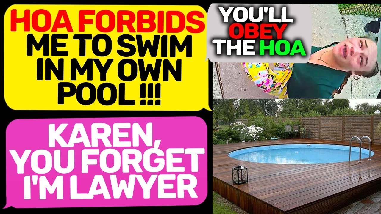 Mystery Unfolded|  HOA Forbids Me to use My Own Pool on My Property! I Am the Owner of the Land r/M